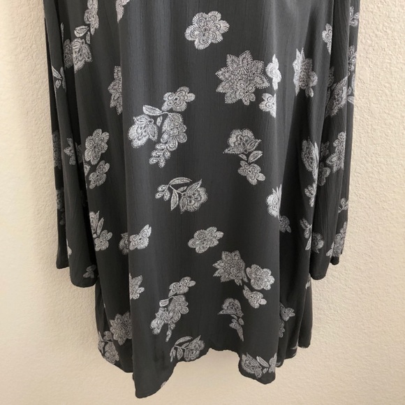 🍍Mossimo Supply Co Floral Print Peasant Dress - Picture 6 of 8